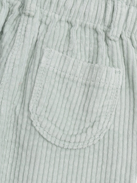 Sage Green Velour Trousers