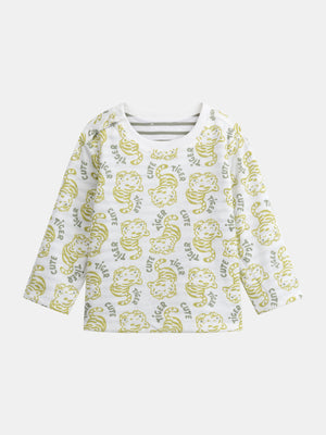 Striped Reversible Cotton T-shirt