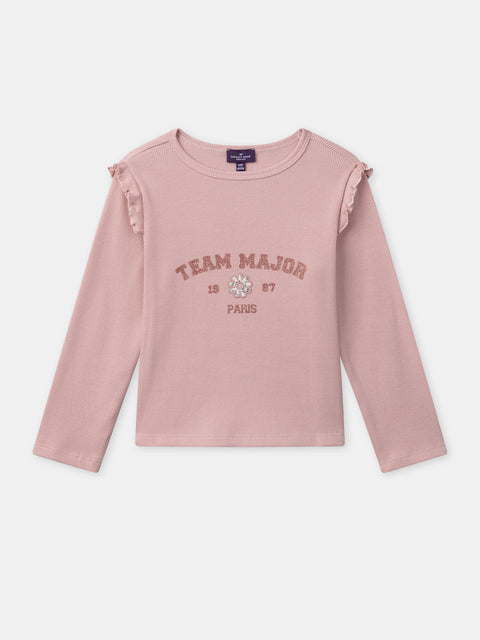 Pink Cotton T-shirt