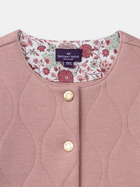 Pink Cotton Rich Cardigan