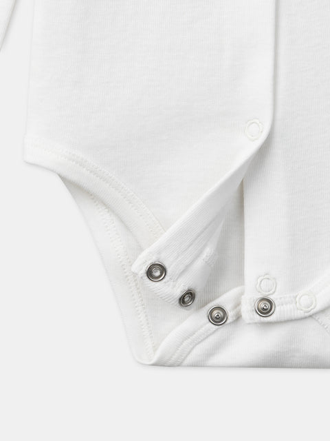 White Cotton Bodysuit