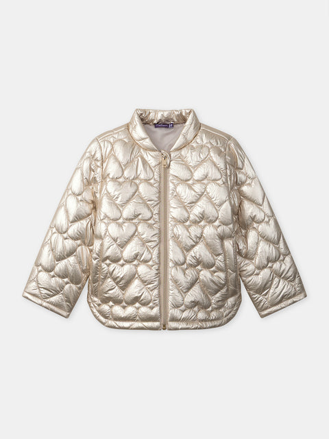 Gold Puffa Jacket