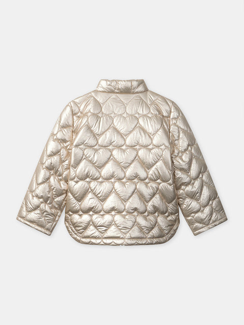 Gold Puffa Jacket