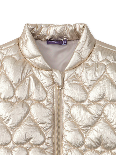 Gold Puffa Jacket