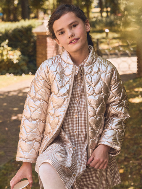 Gold Puffa Jacket