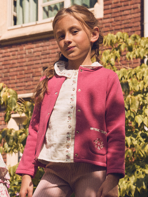 Raspberry Pink Cardigan