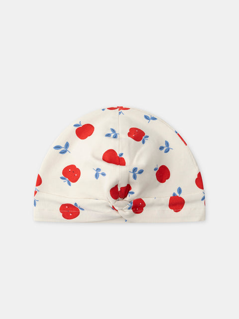 Apple Print Cotton Hat
