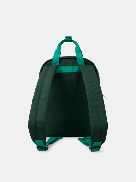 Green Dinosaur Print Backpack