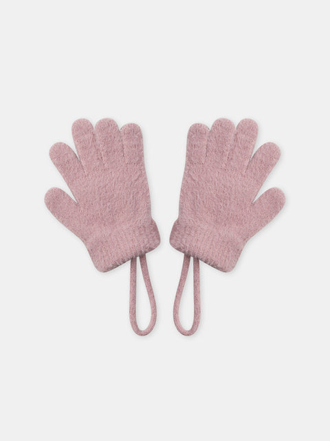 Pink Bow Gloves