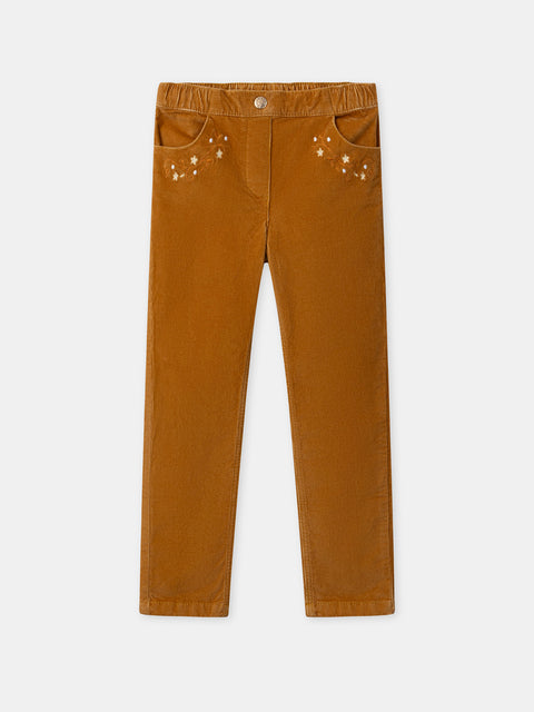 Nut Brown Corduroy Trousers