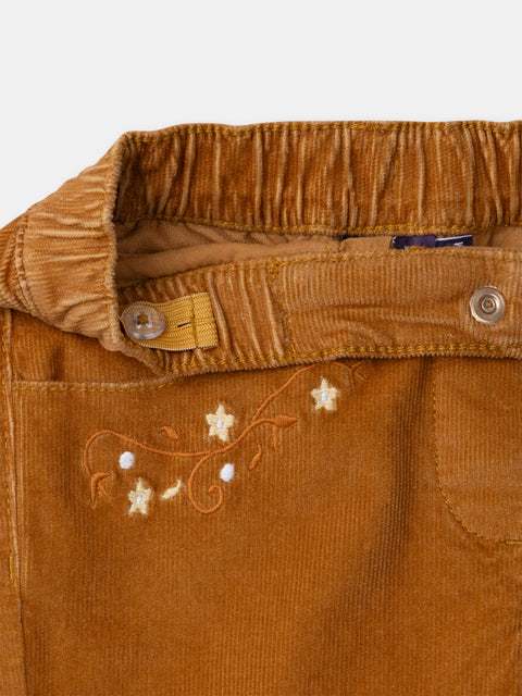 Nut Brown Corduroy Trousers