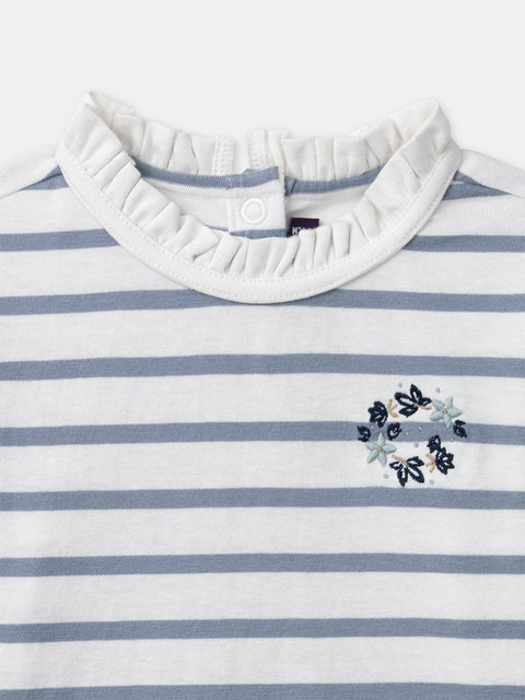 Striped Cotton T-shirt