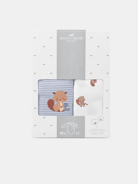 2 Pack newborn Cotton Bodysuits