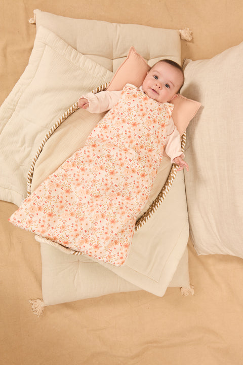Newborn Floral Print Cotton Sleeping Bag