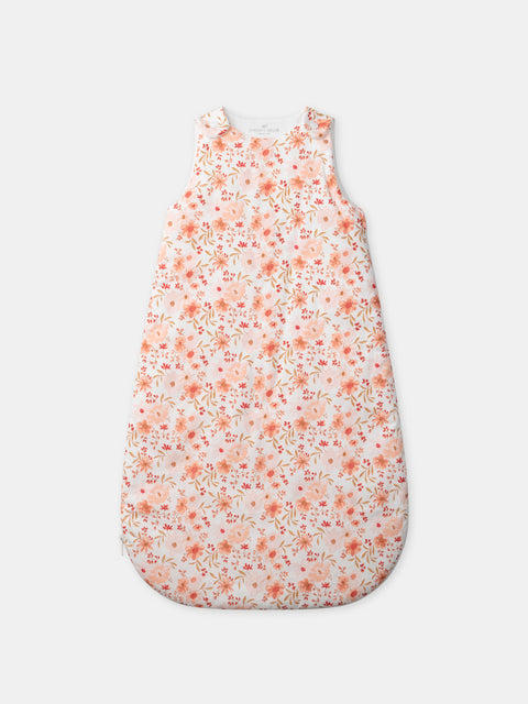 Newborn Floral Print Cotton Sleeping Bag