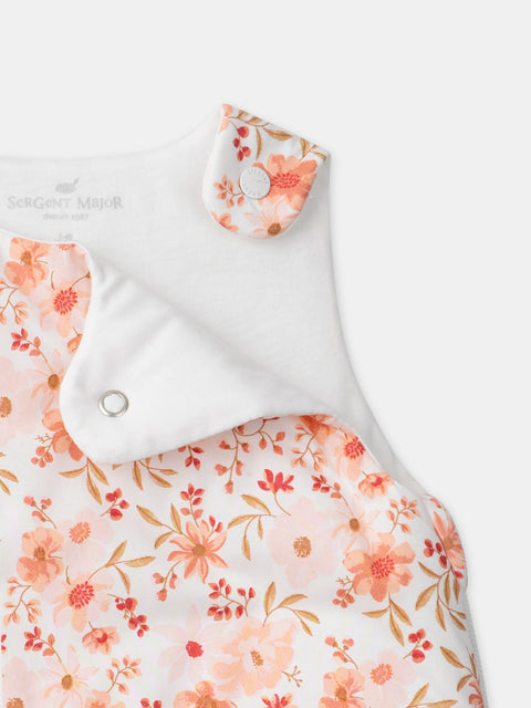 Newborn Floral Print Cotton Sleeping Bag