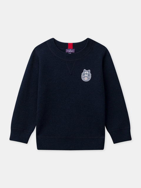 Navy Cotton Jumper