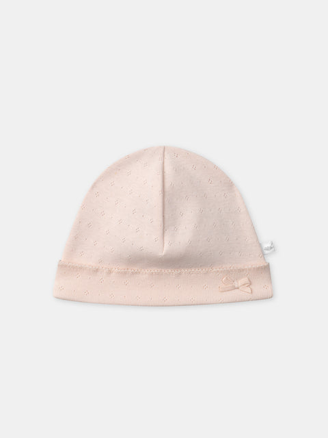 2 Pack Newborn Baby Jersey Hats