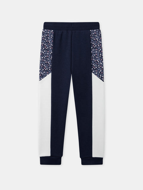 Navy Cotton Fleece Joggers