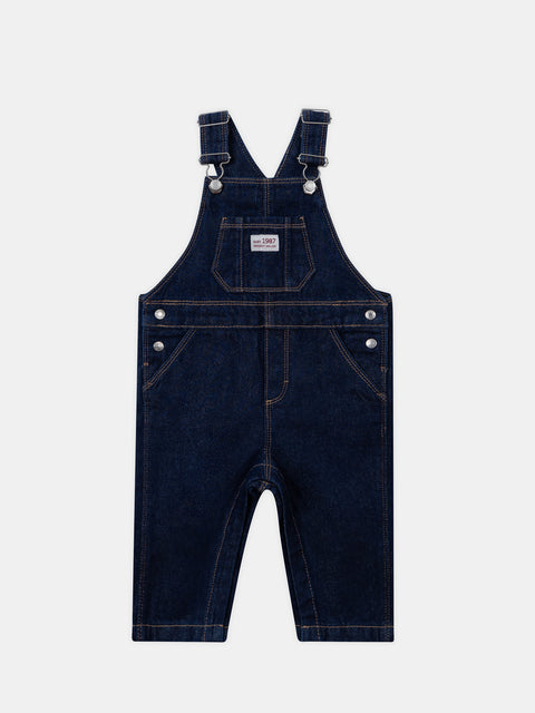 Blue Denim Dungarees