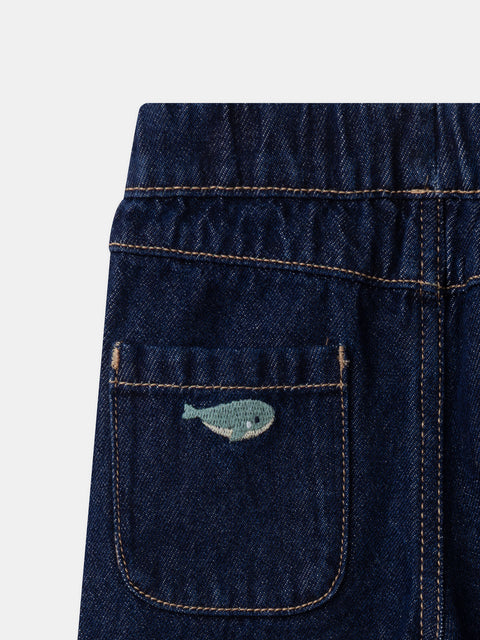Dark Blue Denim Jeans