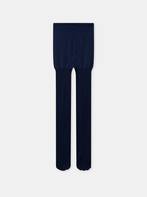 Fine Navy Tights