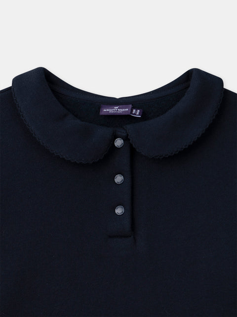 Blue Cotton Rich Dress