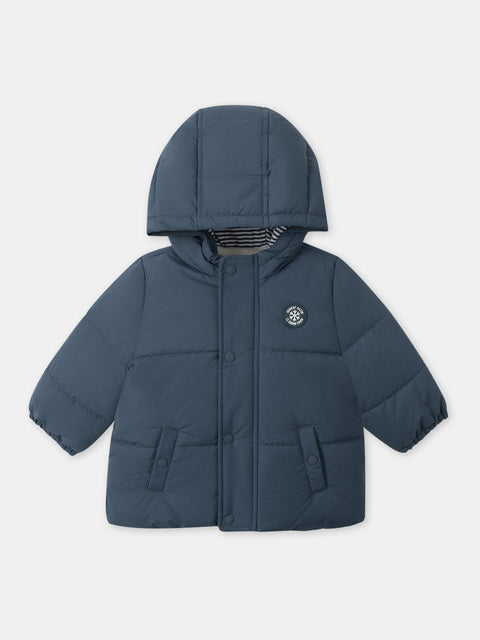 Green Mircropolar Lined Hooded Coat