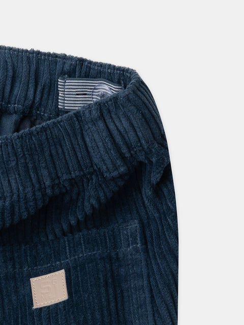 Blue Corduroy Trousers