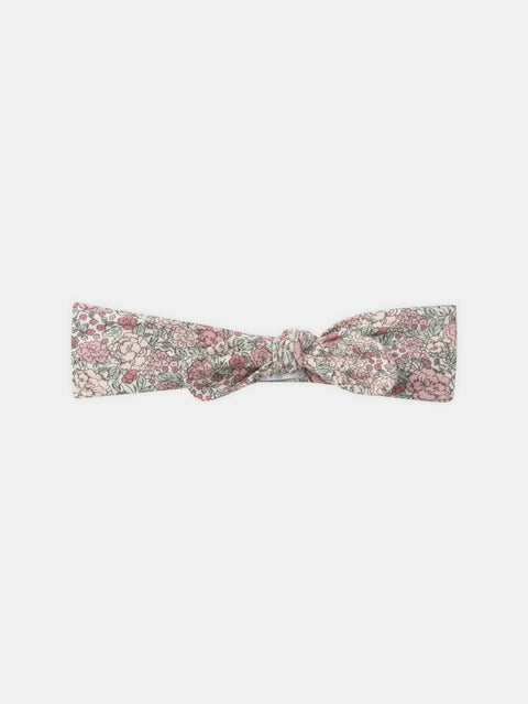 Newborn Floral Print Dress With Leggings & Headband