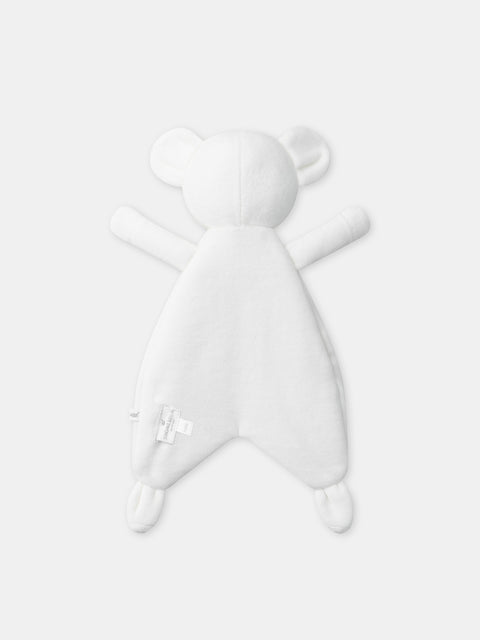 Cream Velour Mouse Comfroter
