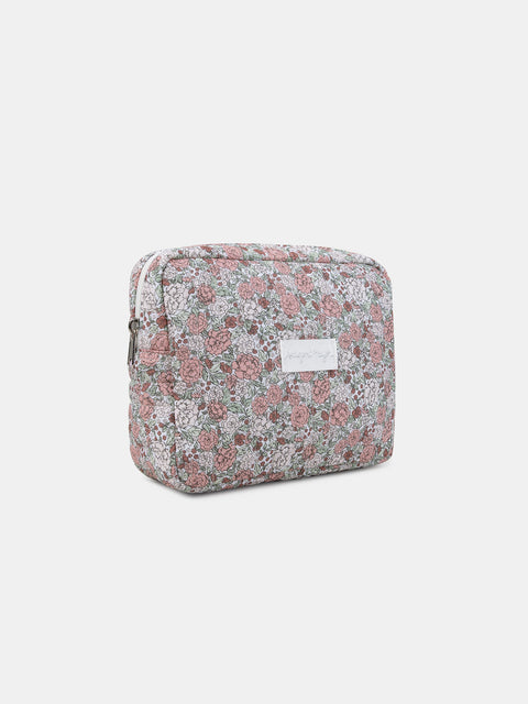 Floral Print Cotton Baby Bag