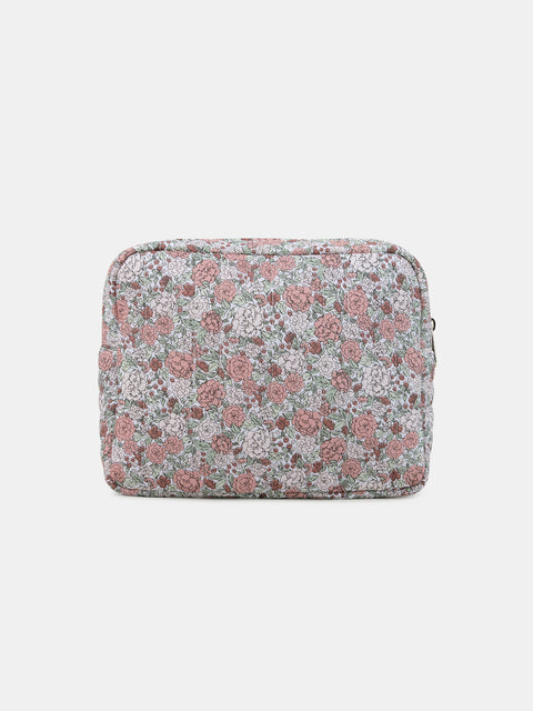 Floral Print Cotton Baby Bag