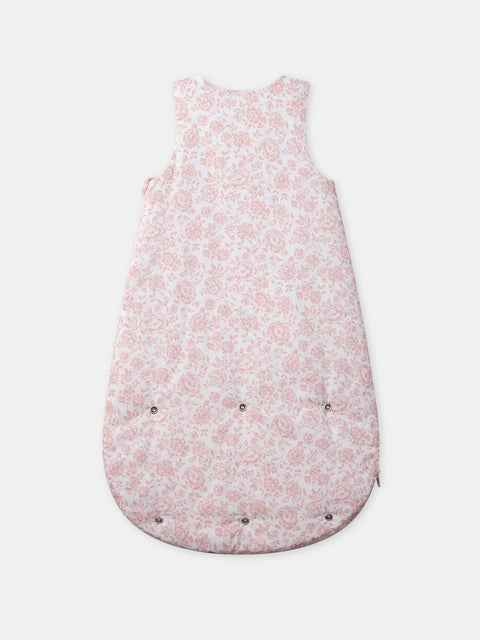 Lined Floral Print Cotton Sleeping Bag