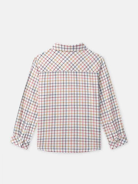 Check Cotton Flannel Shirt