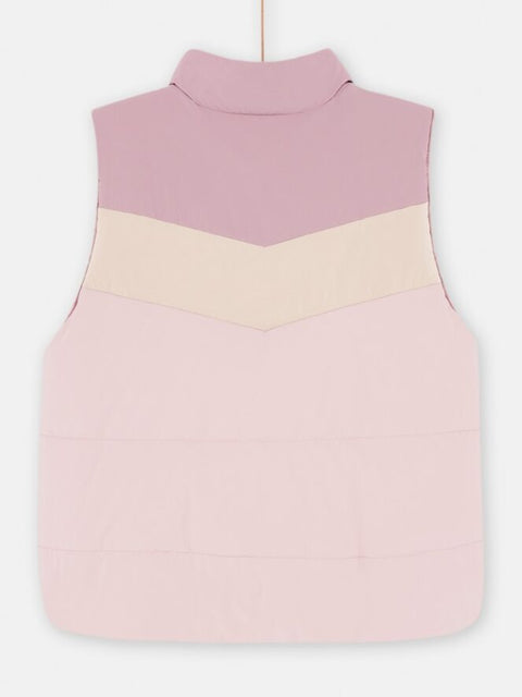 Lilac & Pink Padded Gilet