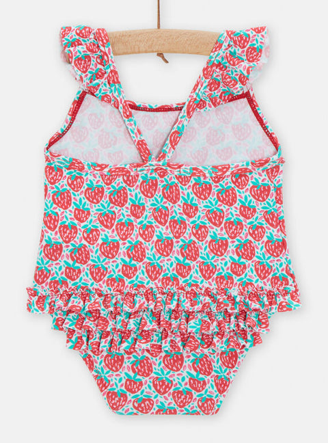 Strawberry Print Swimsuit