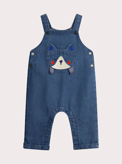 Blue Denim Dungarees