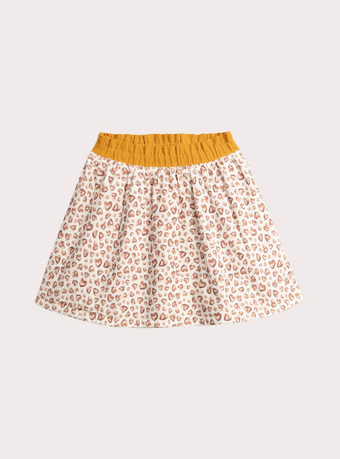 Reversible Yellow Corduroy Skirt