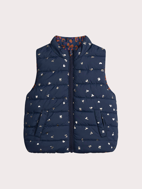 Reversible Sleeveless Jacket