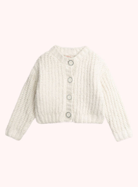 Cream Cotton Rich Cardigan