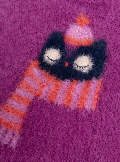 Purple Owl Animation Jumper