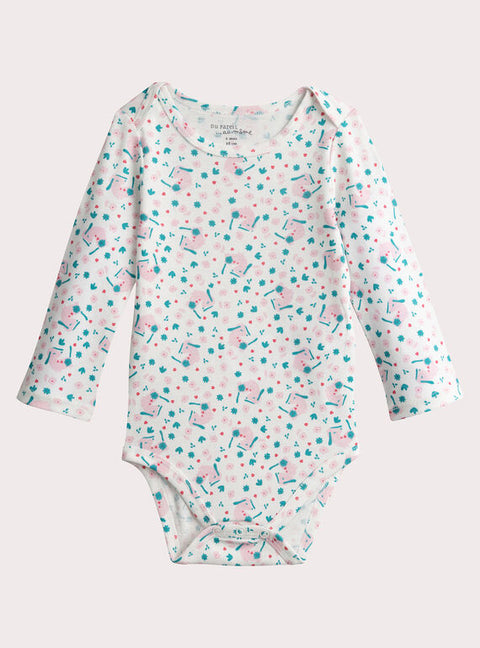 2 Pack Printed Cotton Bodysuit