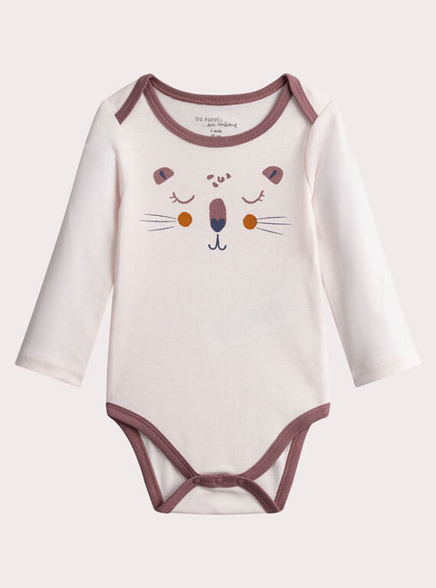 2 Pack Printed Cotton Bodysuit