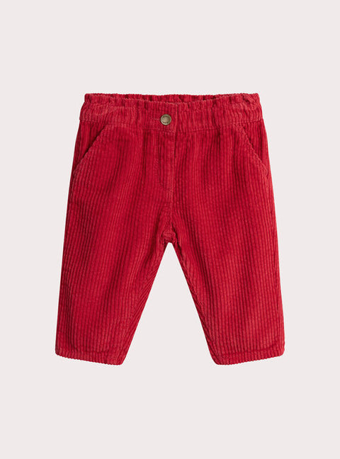 Red Corduroy Trousers