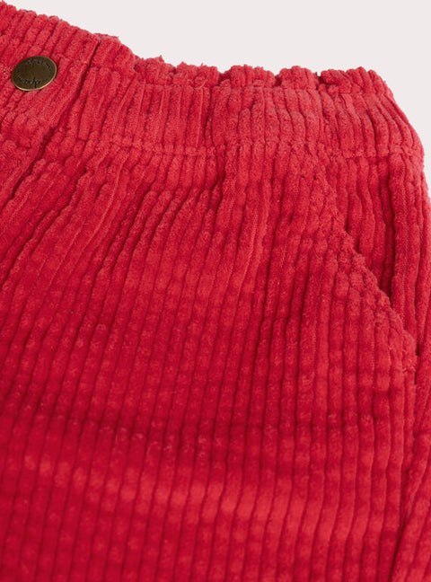 Red Corduroy Trousers