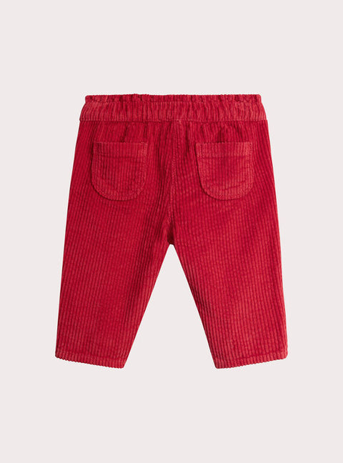 Red Corduroy Trousers