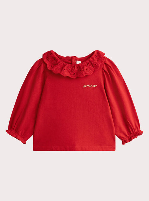 Red Cotton T-shirt