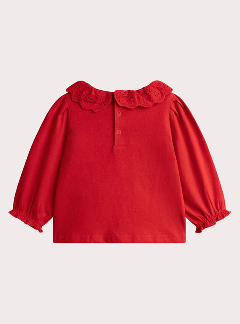 Red Cotton T-shirt