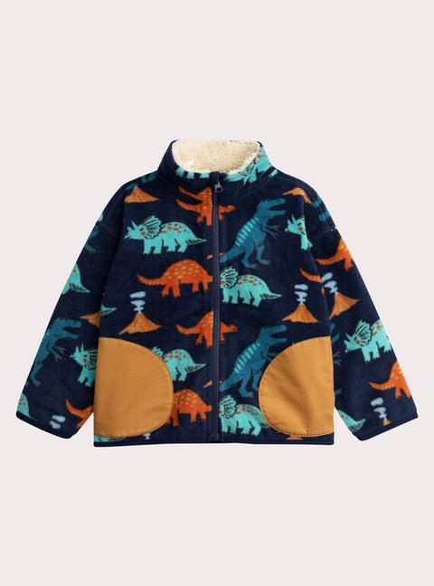 Navy Dinosaur Print Sweatshirt